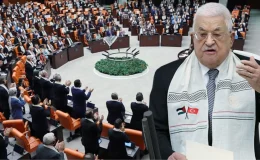 Mahmud Abbas’ın Türk halkına teşekkürü AK Parti ve MHP sıraları tarafından ayakta alkışlandı